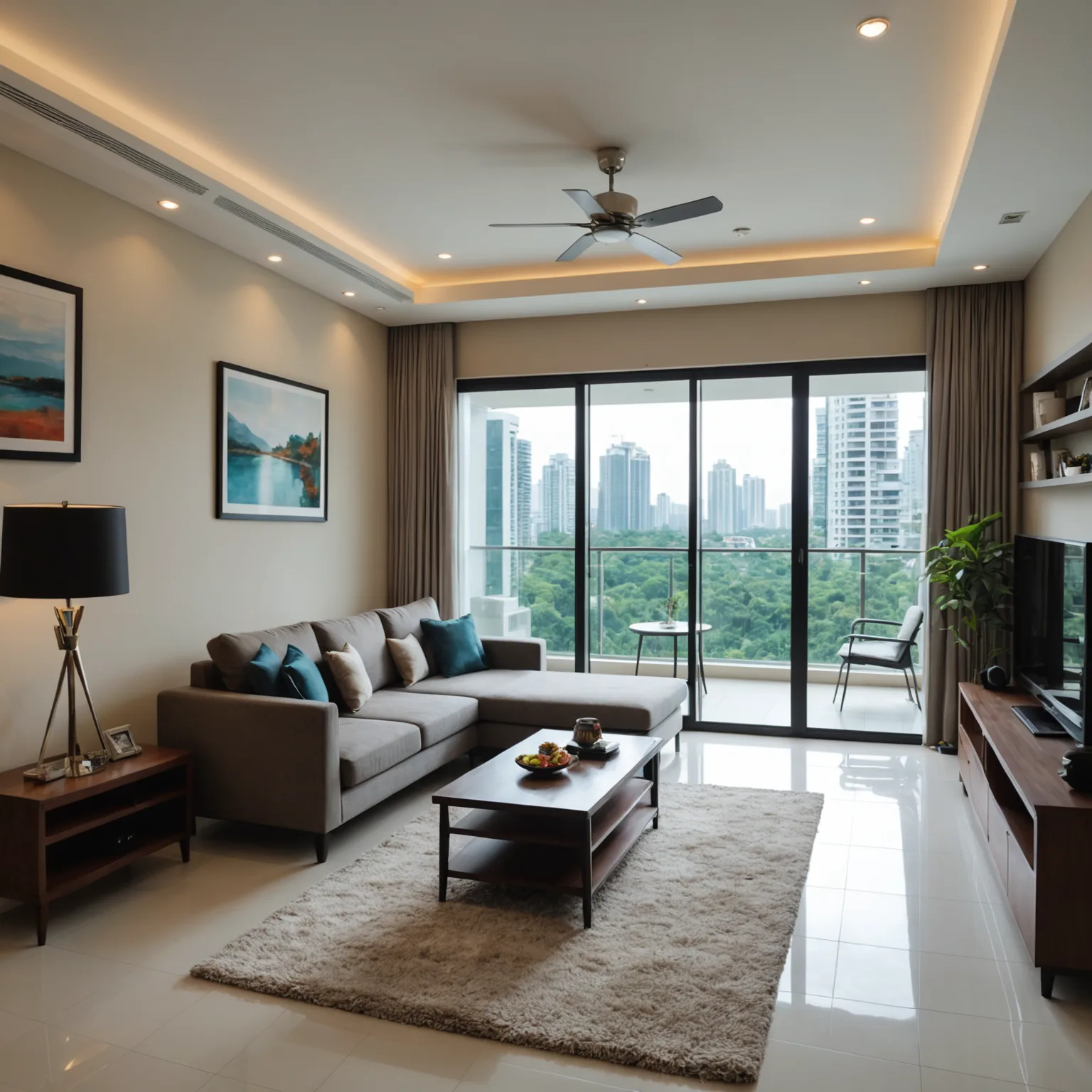 Two-Bedroom Fully Furnenced Residence for Rent at Arcoris Mont Kiara
