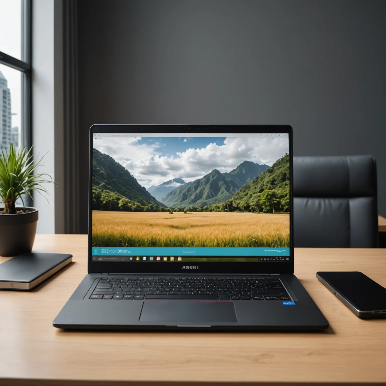 Black 14-inch Business Laptop with 16GB RAM and 512GB SSD for Sale