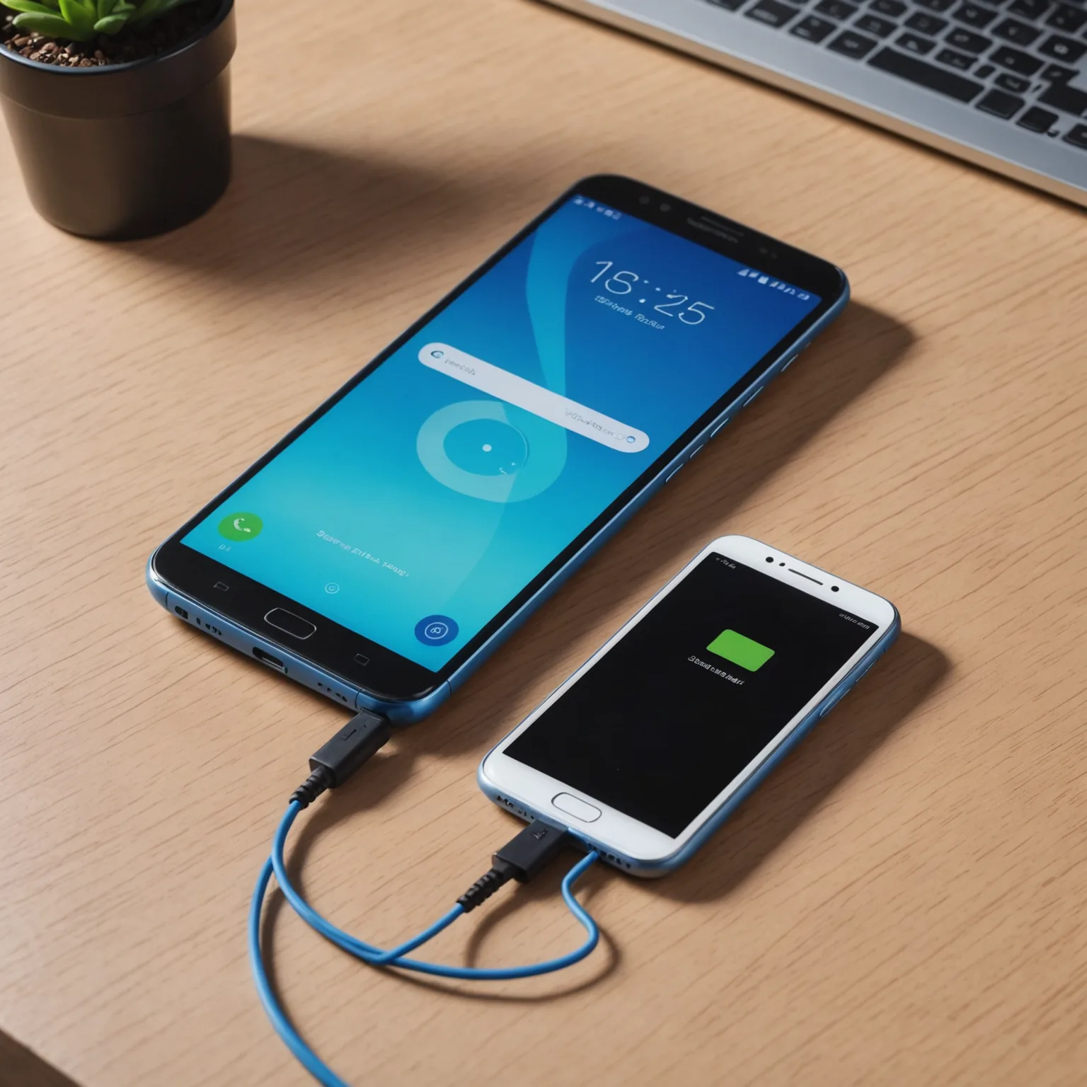Blue Smartphone With 128GB Storage For Sale In Mont Kiara