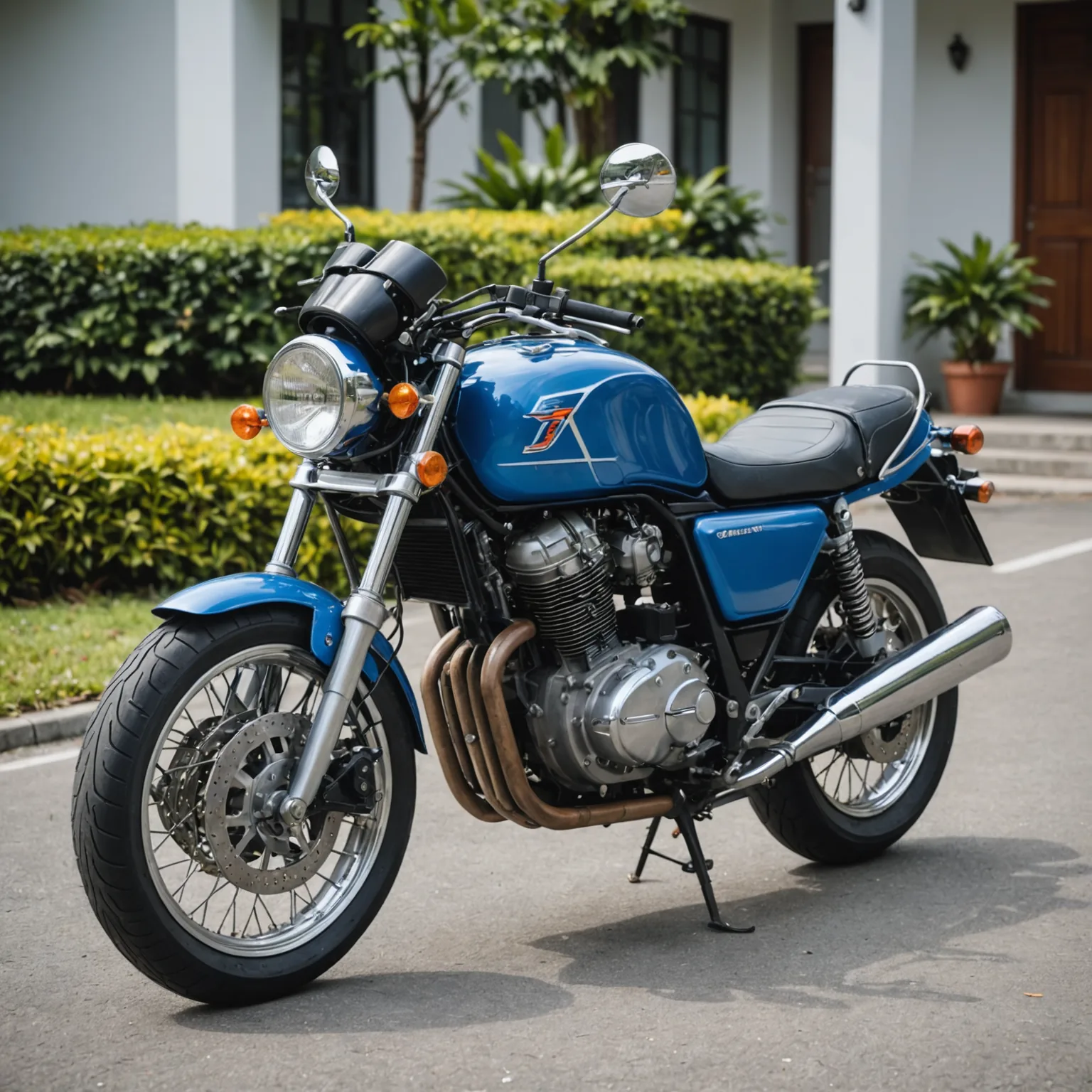 2022 Blue 150cc Manual Street Motorcycle For Sale in Kota Bharu